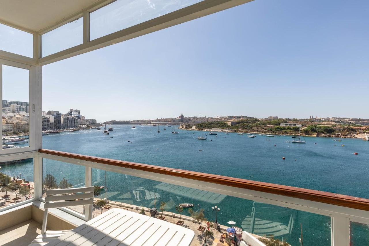 Stunning - Seafront 3-Bedroom 6Th Floor Sliema Ngoại thất bức ảnh